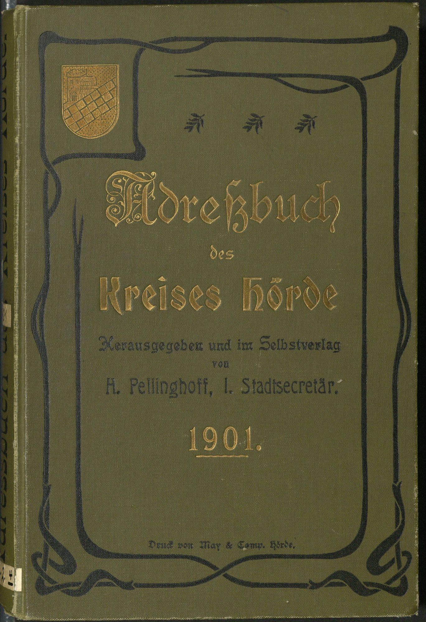 Adreßbuch des Kreises Hörde 1901