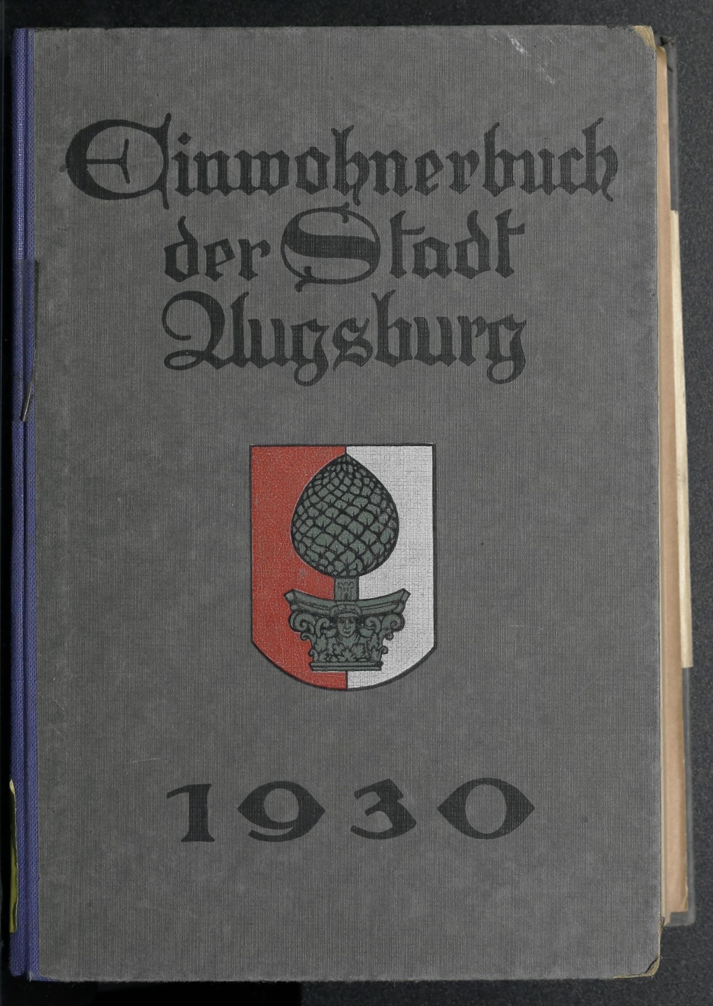 Einwohnerbuch der Stadt Augsburg 1930