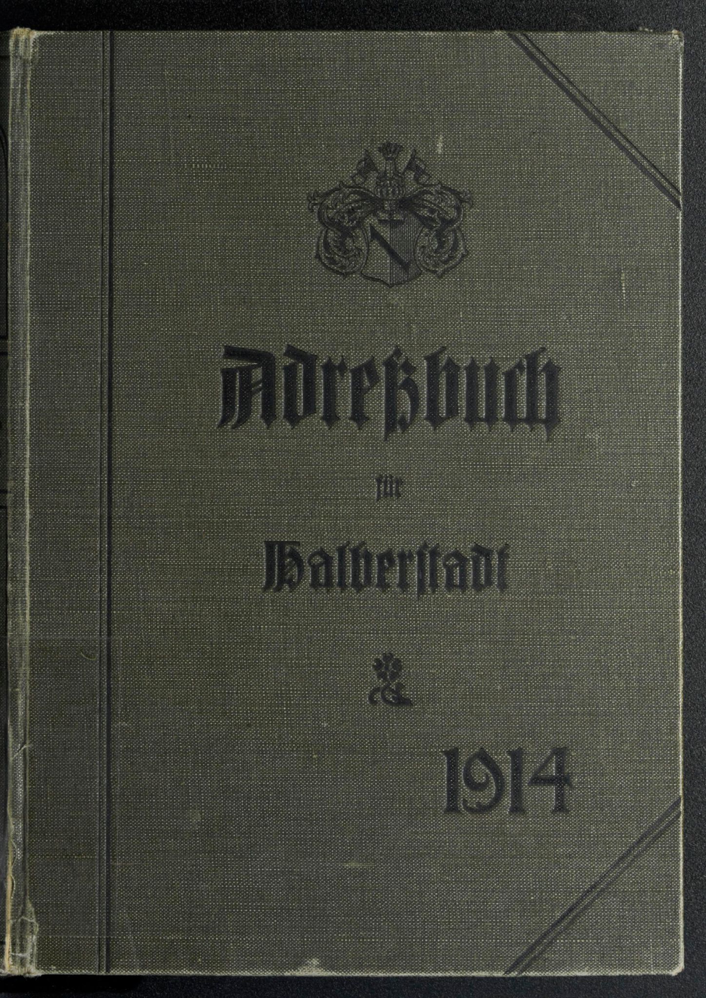 Adreßbuch für Halberstadt 1914